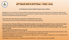 ACT / SAT CLASS