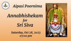 Aipasi Poornima Celebrations