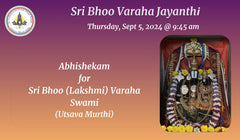 Sri Varaha Swami Jayanthi