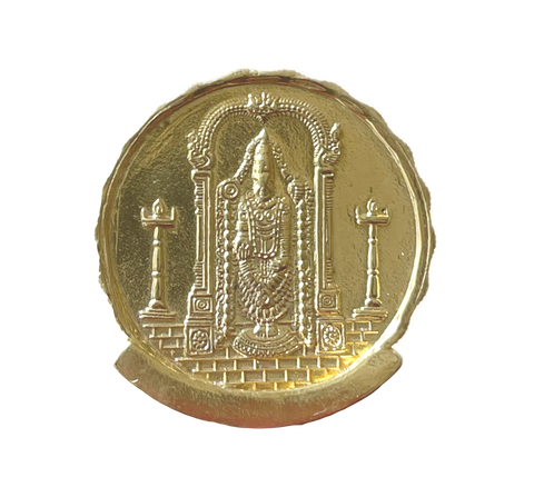 Maha Kumbhabhishekam Sponsor(Gold Plated Coin)