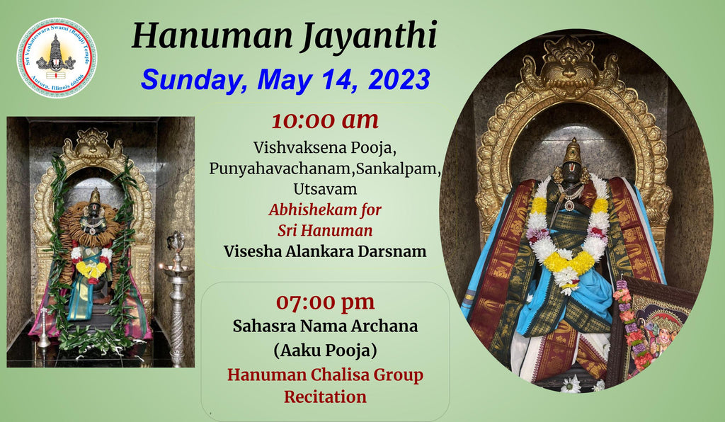 Sri Hanuman Jayanthi Celebrations