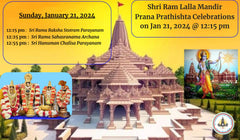 Shri Ram Lalla Mandir Prana Prathishta Celebrations