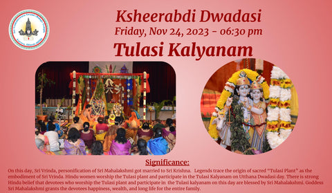 Tulasi Kalyanam Celebrations