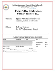 Father’s Day Celebrations