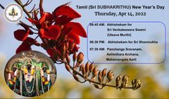 Tamil New Year’s Day & Vishu Punyakalam Celebrations